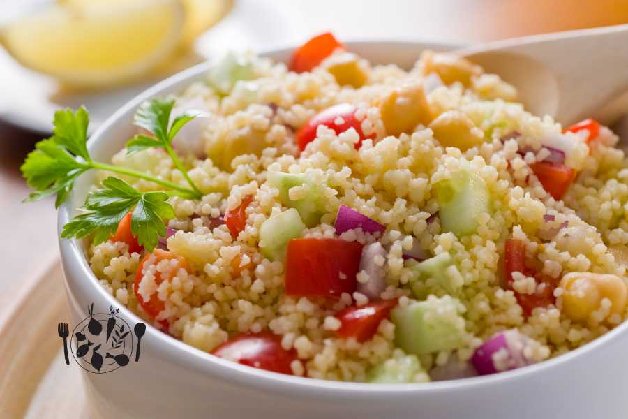 Taboulé d’épeautre aux pois chiches (vegan)