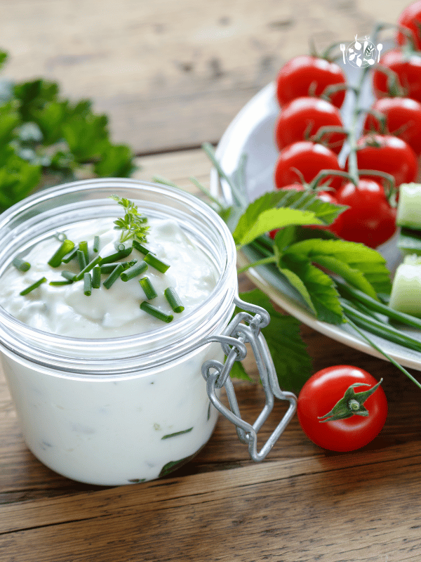 sauce yaourt aux herbes
